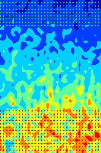 Solidification under sedimentation