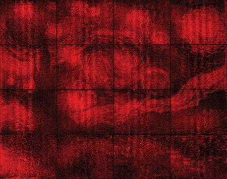 DNA Origami Lights Up a Microscopic Glowing Van Gogh