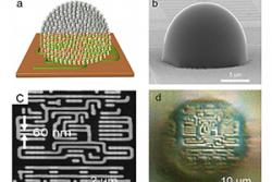 visible light superlens made from nanobeads