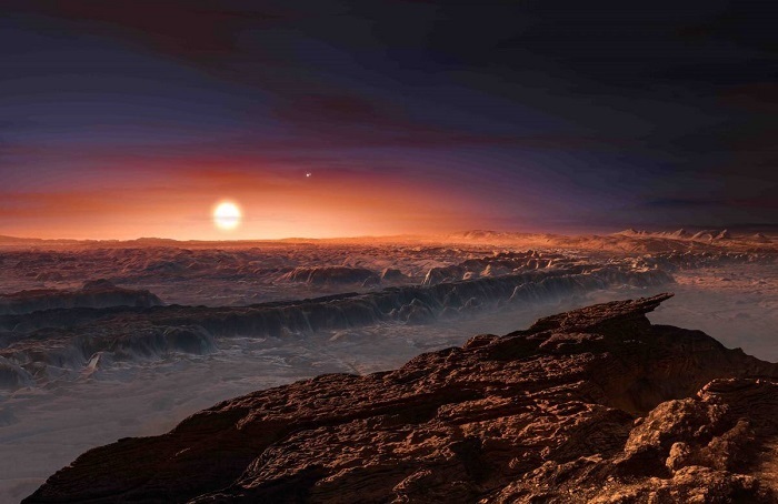 Artist's impression of the newly-discovered planet