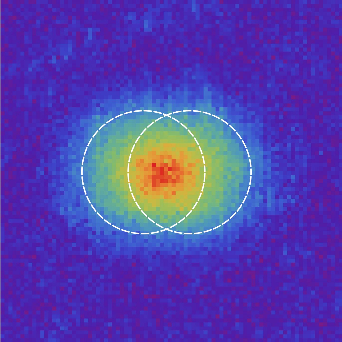 two points separated by the Rayleigh's limit