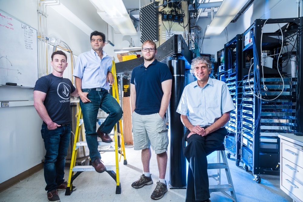 Members of the John Martinis quantum computing group