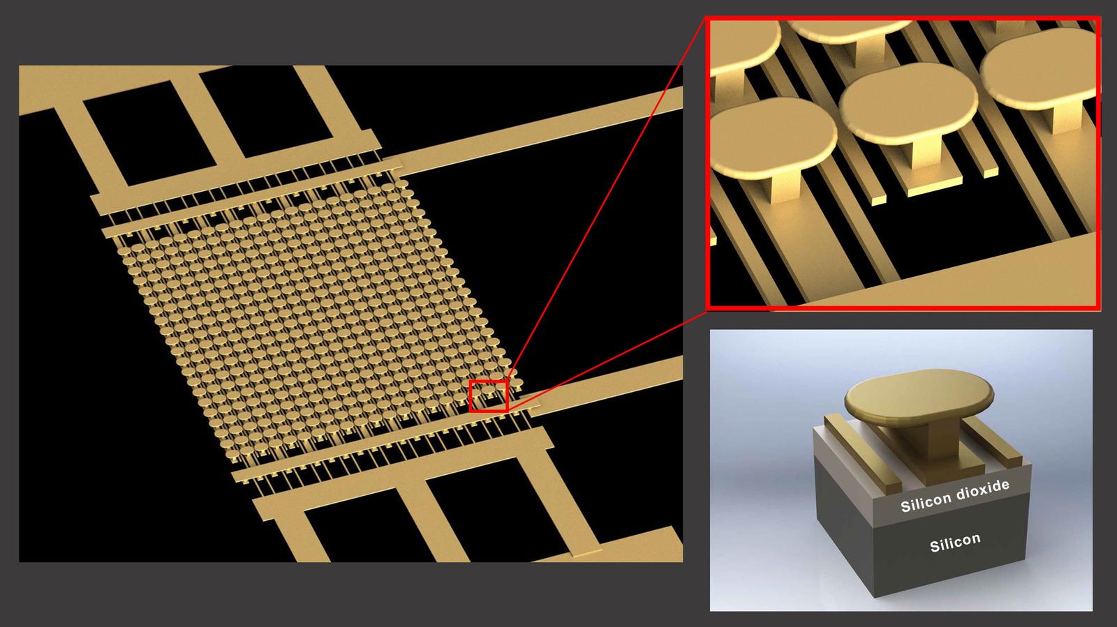 The designed semiconductor-free microelectronic device