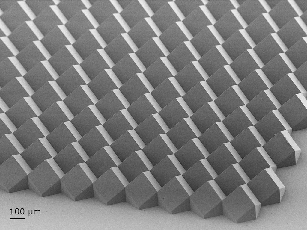 Nanoscribe GmbH’s 3D printing process creates three-dimensional micro and nano lenses from photosensitive coatings