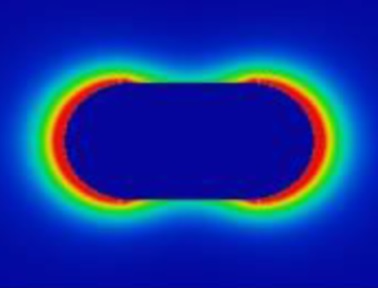 Gold nano-antennas reveal single molecules’ electrochemical properties