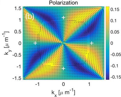 Model of valleys with different polarizations