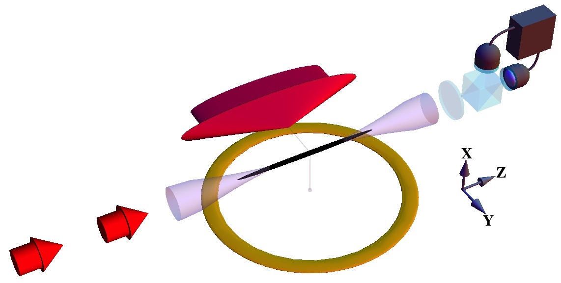 Schematic illustration of the experimental setup