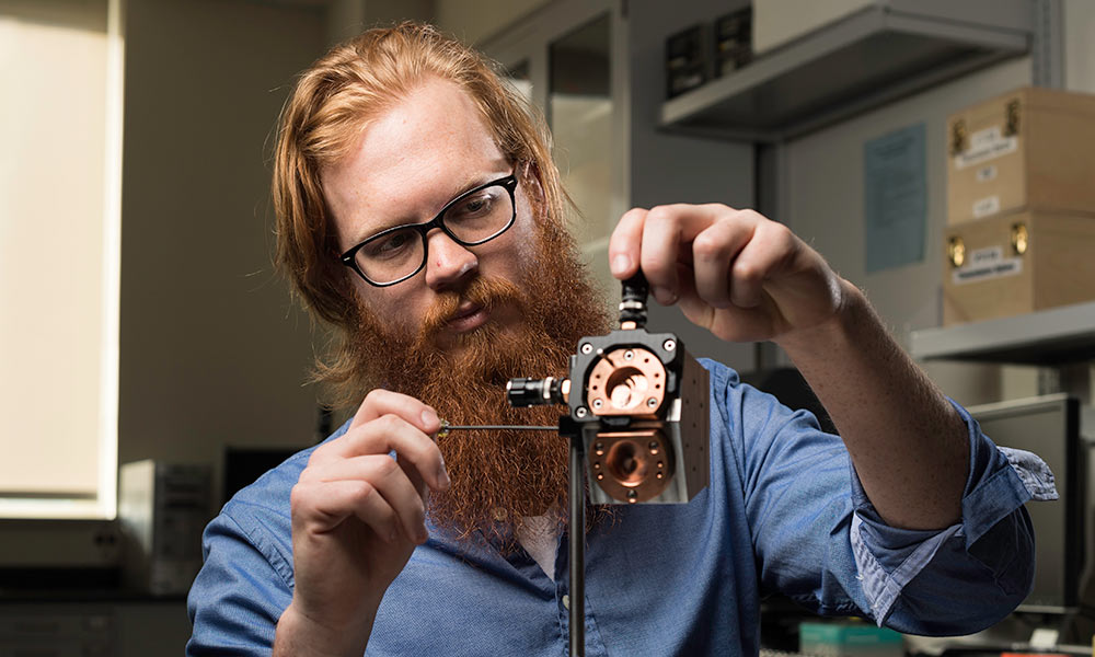 PhD student Jacob Reimers