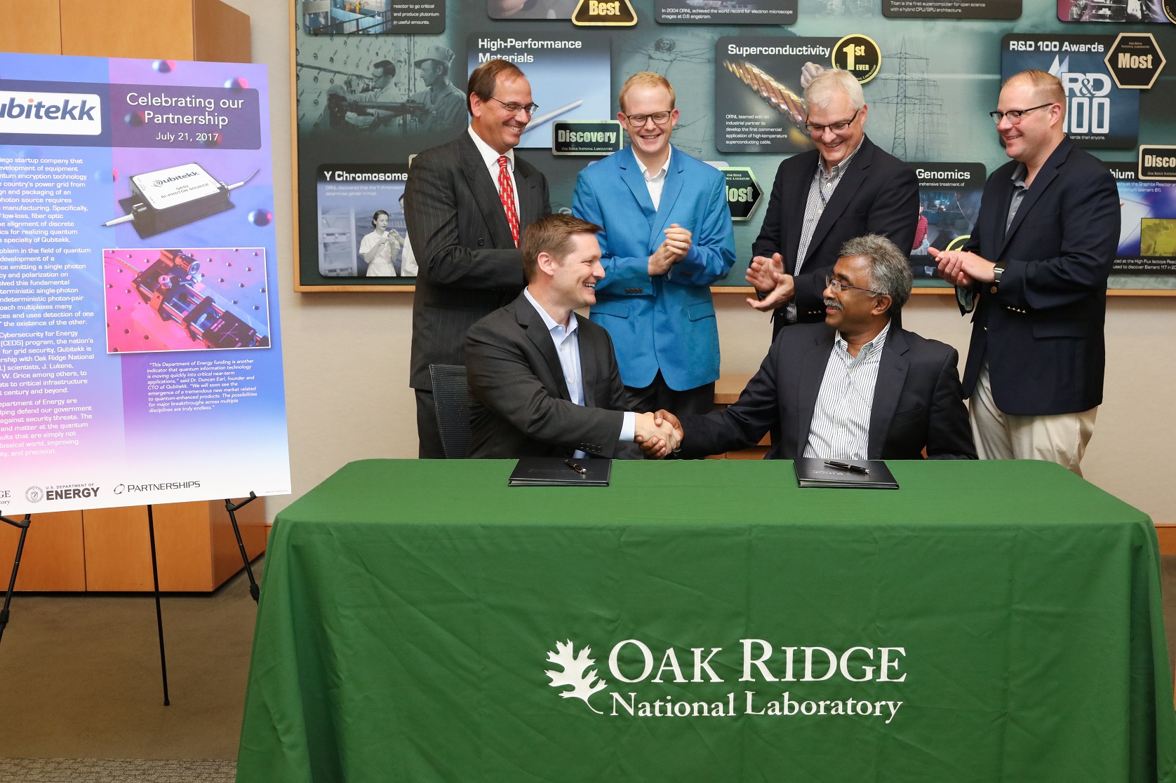 Qubitekk licenses ORNL single-photon source approach for quantum encryption