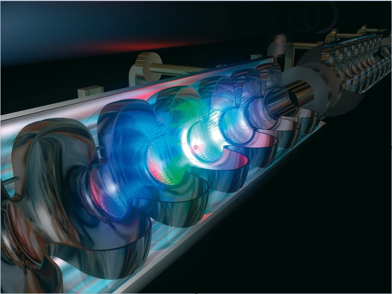 Upgrading x-ray lasers – a mechanical trick can be used to narrow the spectrum of the pulses emitted by x-ray lasers such as the XFEL free electron laser shown here