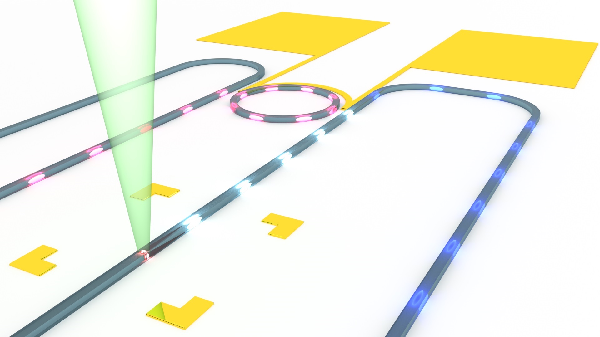The researchers integrated artificial atoms (quantum dots) in silicon-based photonic chips.