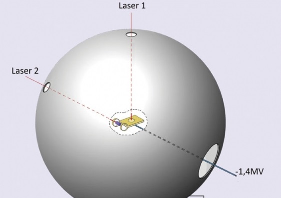 Schematic of a hydrogen-boron fusion reactor.