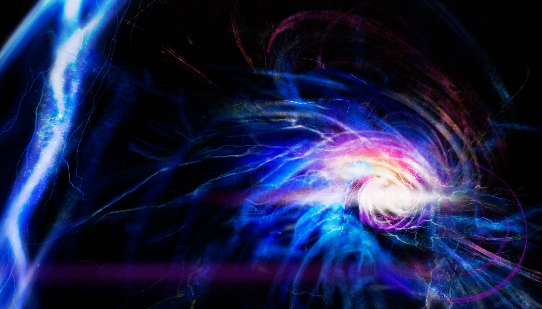 Artistic impression of a quantum ball lighting. Figure credit: Heikka Valja.