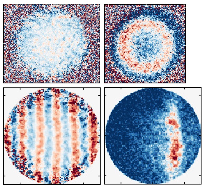 Artwork made with JILA’s new imaging technique, which rapidly and precisely measures quantum behavior in an atomic clock