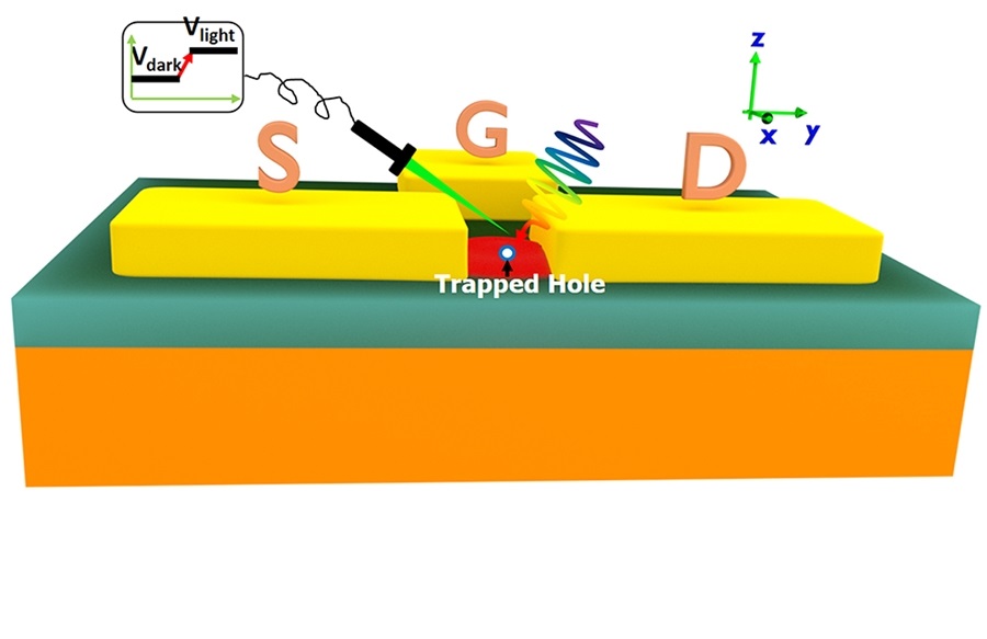 Schematic diagram of the single photon detector