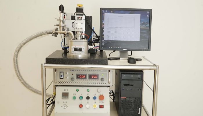 Prototype of the micro-embossing equipment for precision optical microstructures