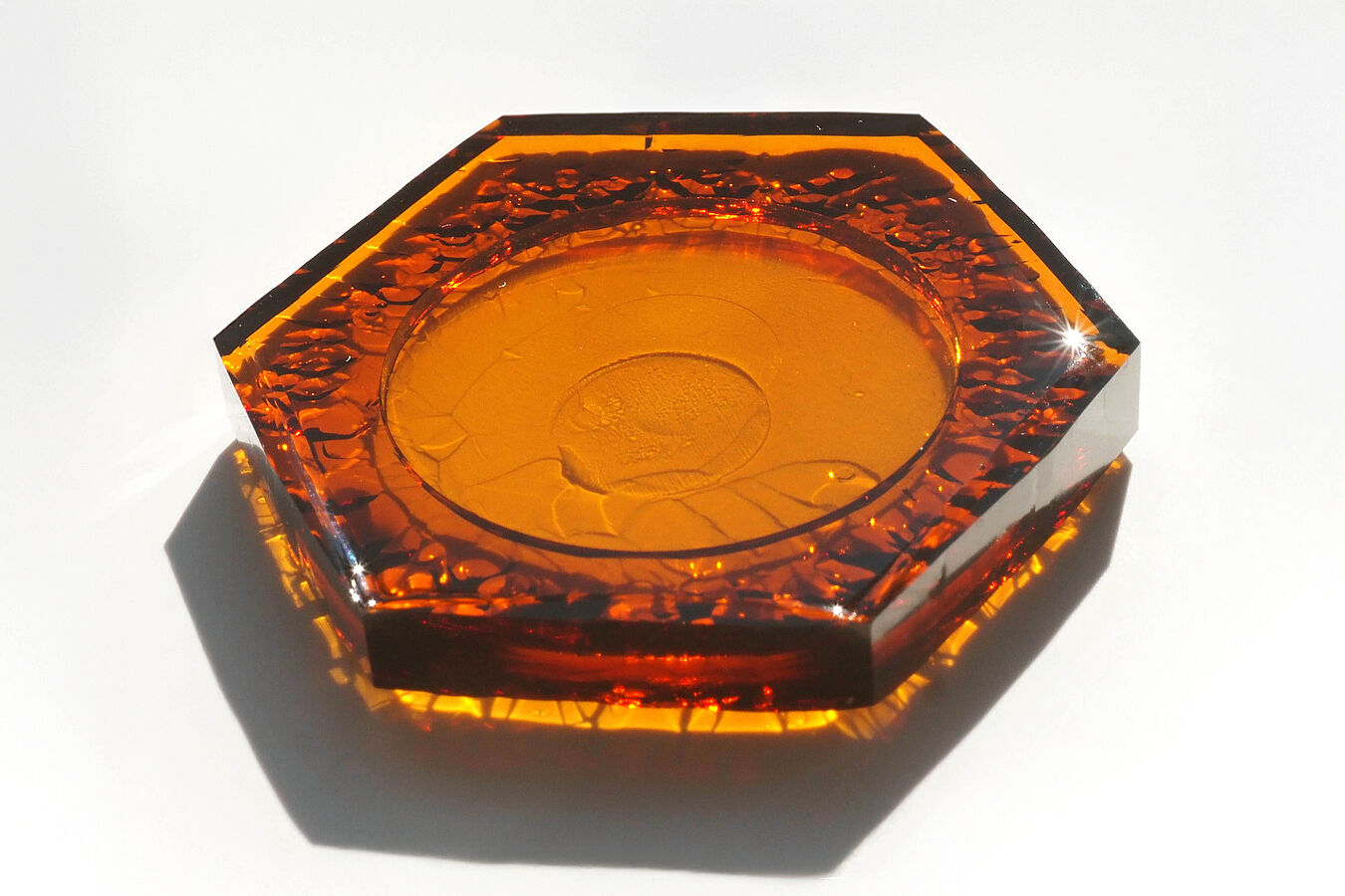 Aluminium nitride crystal and wafer