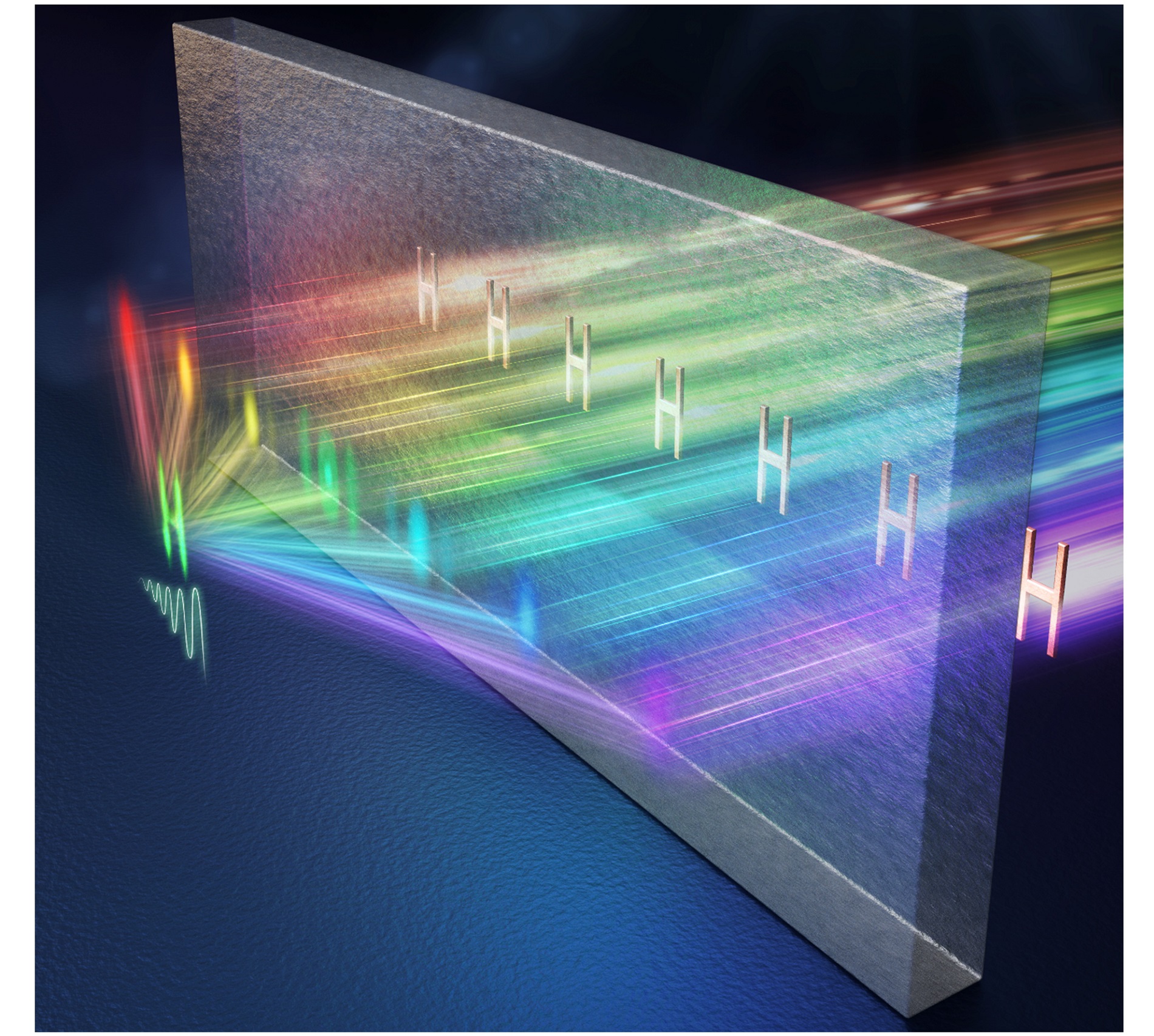 Schematic of imaging under real-frequency and synthesised complex frequency excitation in a superlens