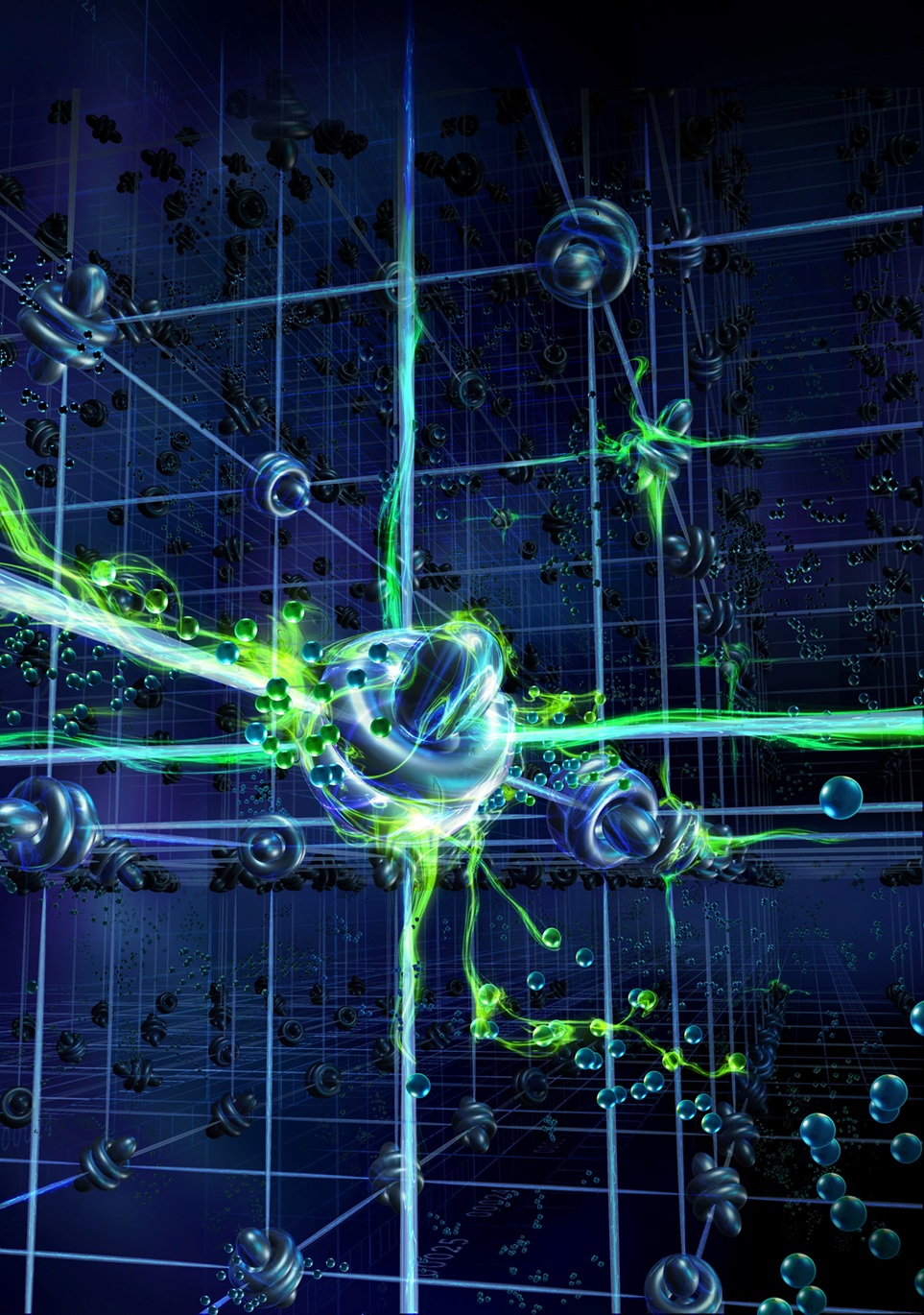 Proof of quantum effects in a strange metal